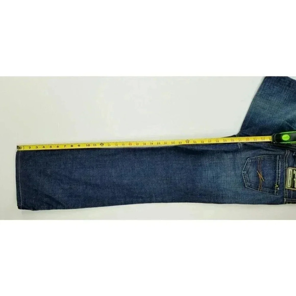 Lucky Brand Sanforized For Perfect Fit 27X31 Long Size 4 Blue Denim Elite Jeans - Picture 7 of 12